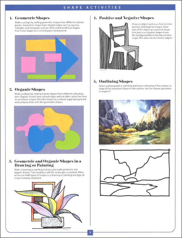 Elements and Principles of Design Student Guide with Activities ...