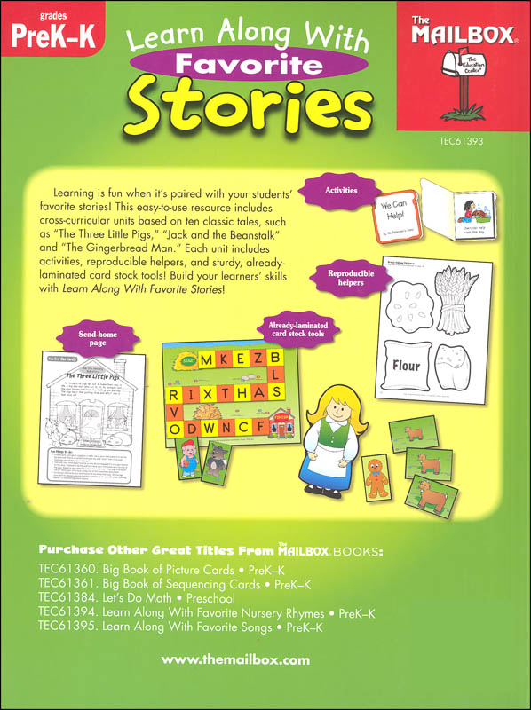 learn-along-with-favorite-stories-pk-k-the-mailbox-9781612762586