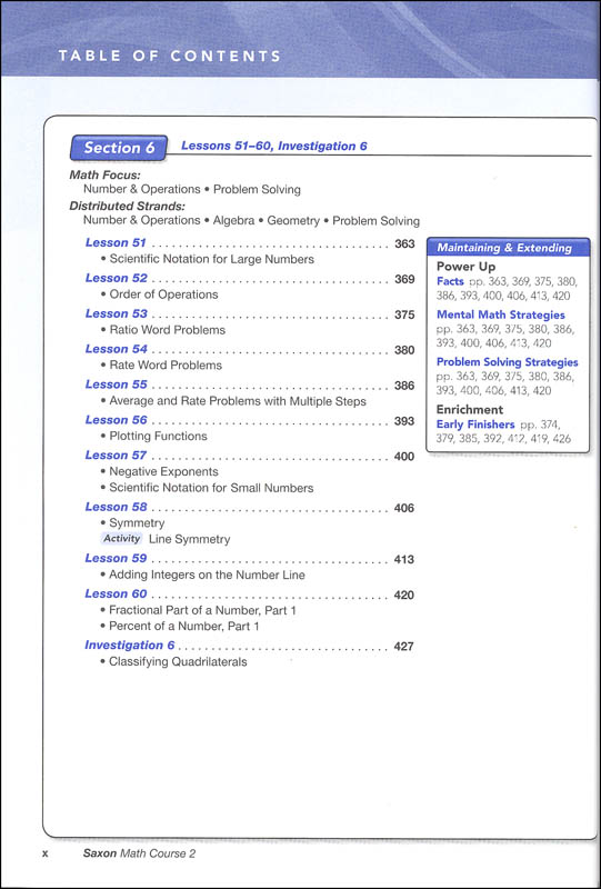 Saxon Math Course 2 Student Edition Saxon Publishers 9781591418351 Saxon Math Course 2 Student Edition Saxon Publishers 9781591418351