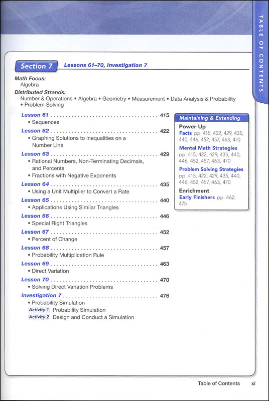 Saxon Math Course 3 Student Edition | Saxon Publishers | 9781591418849