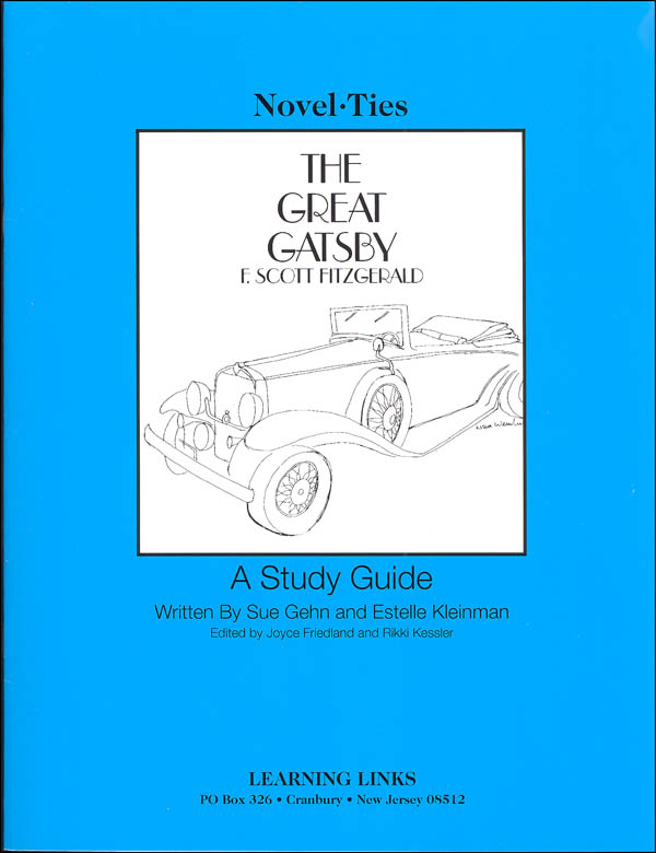 The Great Gatsby - Novel Study Guide - Grades 9 to 12 - Print Book