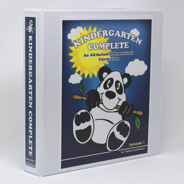 Kindergarten Complete: Semester One Teacher's Manual (including Student Workbook)