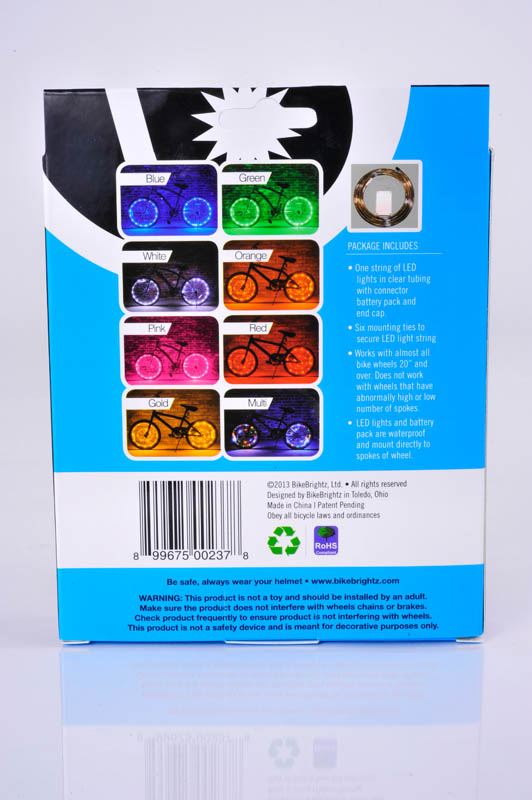 Wheel Brightz Bike Tire Lights Blue Brightz