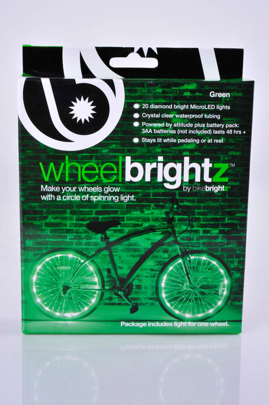 Wheel Brightz Bike Tire Lights - Green