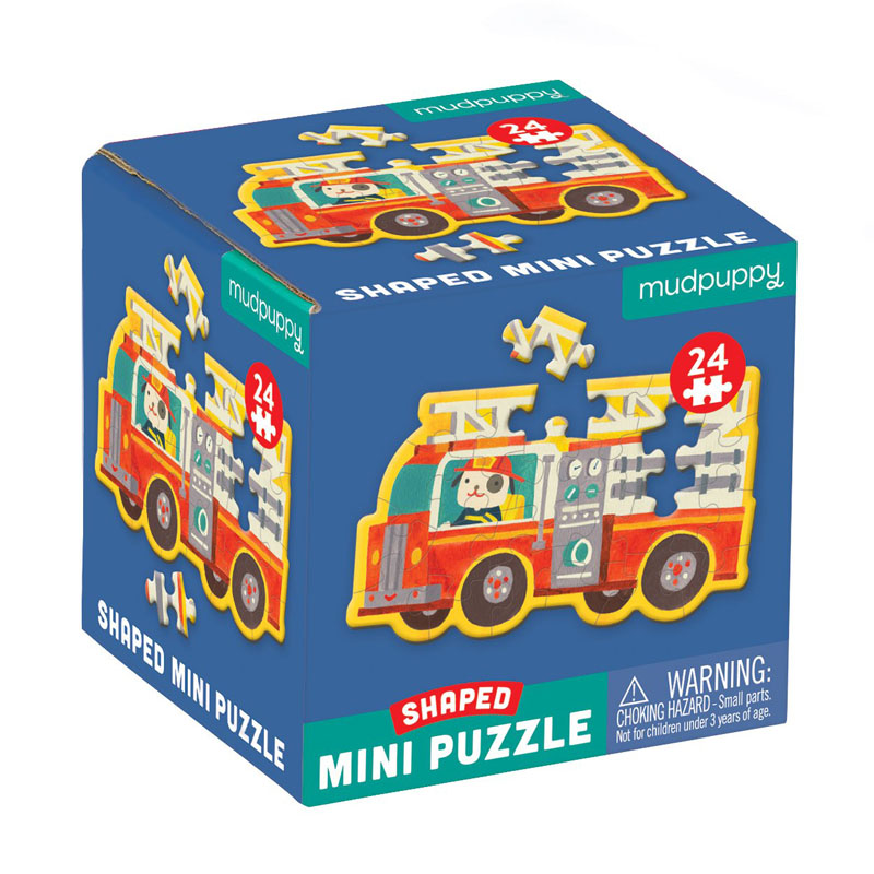 Firetruck 24-piece Mini Puzzle