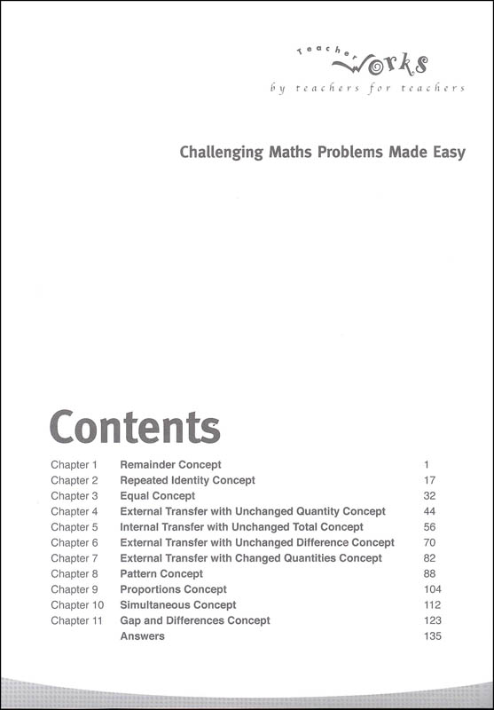 Challenging Maths Problems Made Easy | Marshall Cavendish Education | 9789810195649