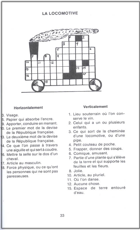 Easy French Crossword Puzzles | National Textbook Company | 9780844213309