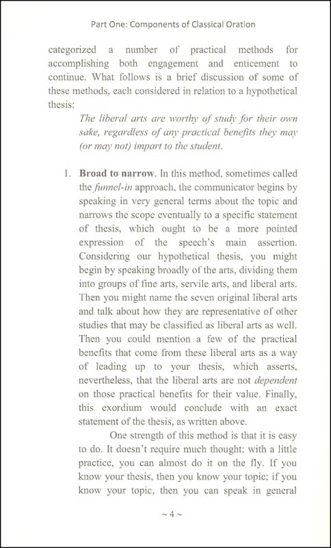 Classical argument picture