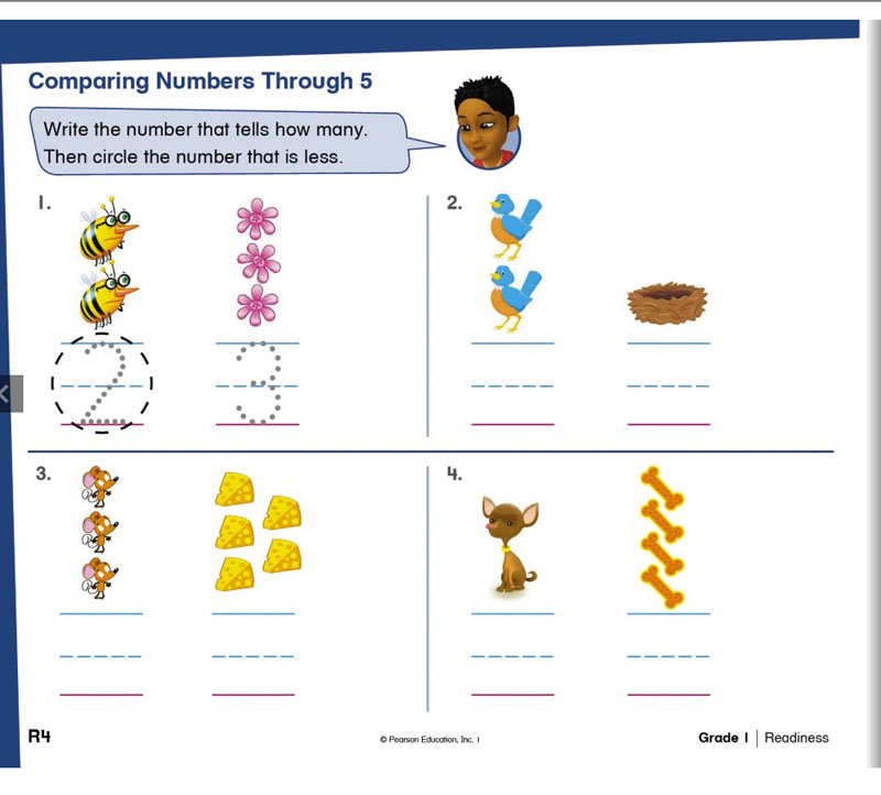 EnVision Math 1st Grade Homeschool Bundle (2017 Edition) Scott