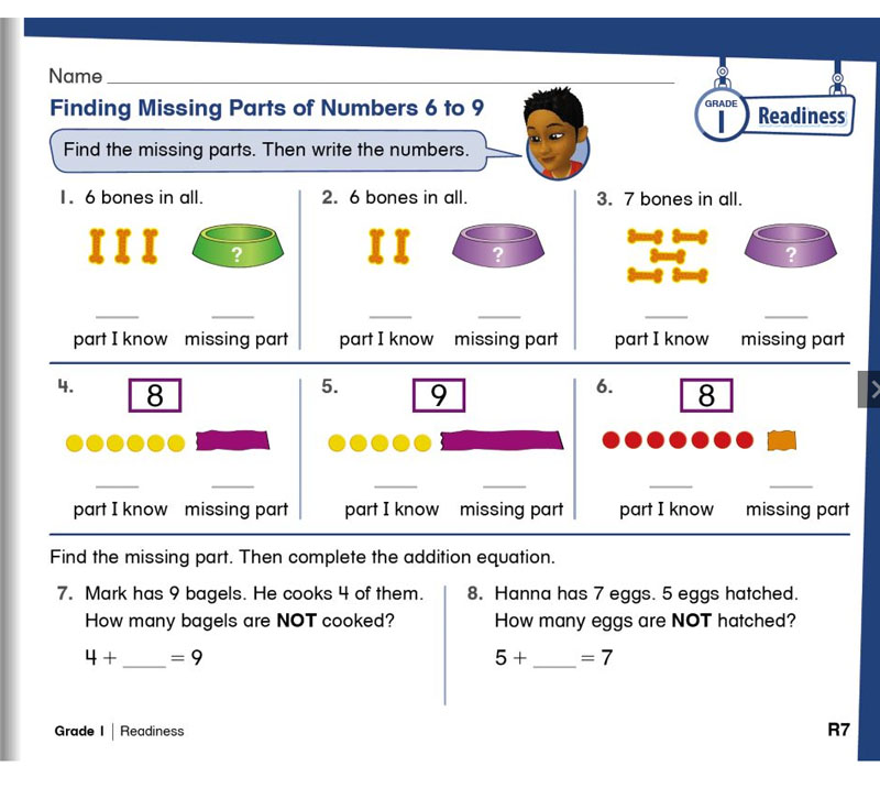1st Grade Envision Math Worksheets