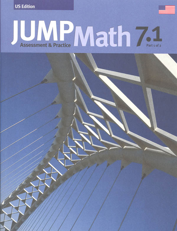 Jump Math Assessment & Practice Book 7.1 (US Edition)