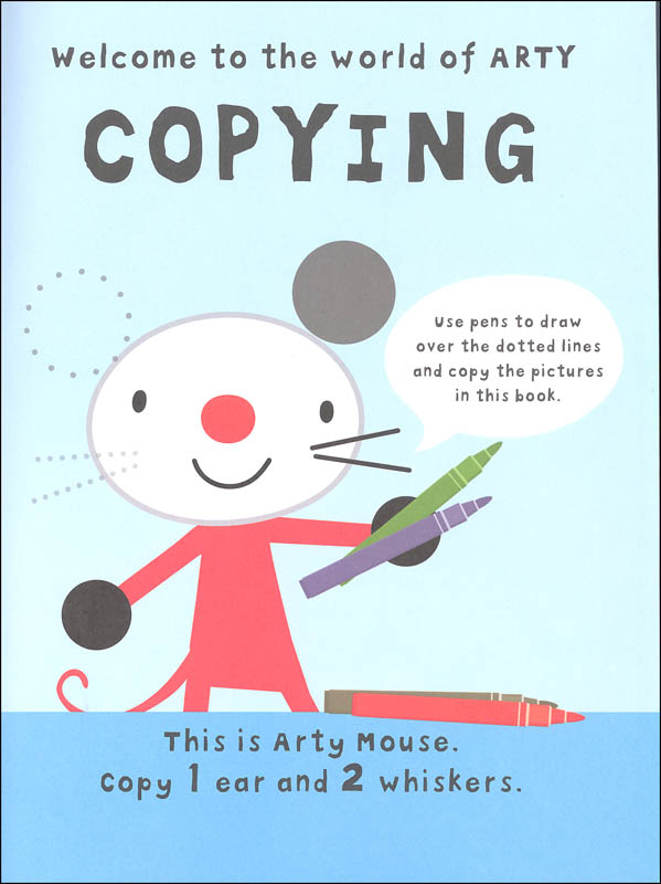 Arty Mouse Copying Activity Book Top That 9781784456269