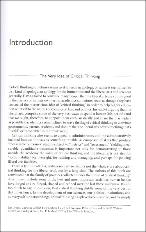 Critical thinking image