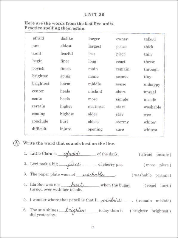 Practical Spelling Teacher's Edition Grade 3 | Miller School Books