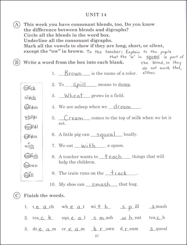 Practical Spelling Teacher's Edition Grade 2 | Miller School Books