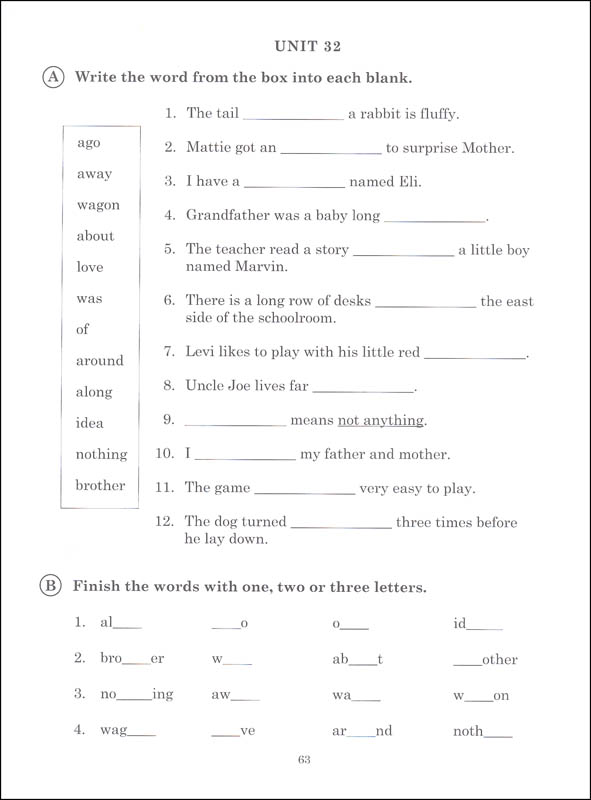Practical Spelling Workbook Grade 2 | Miller School Books