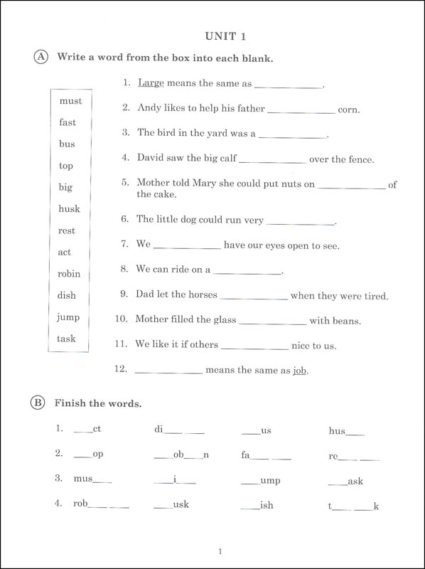 Practical Spelling Workbook Grade 3 | Miller School Books