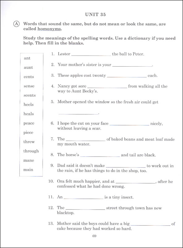 Practical Spelling Workbook Grade 3 | Miller School Books