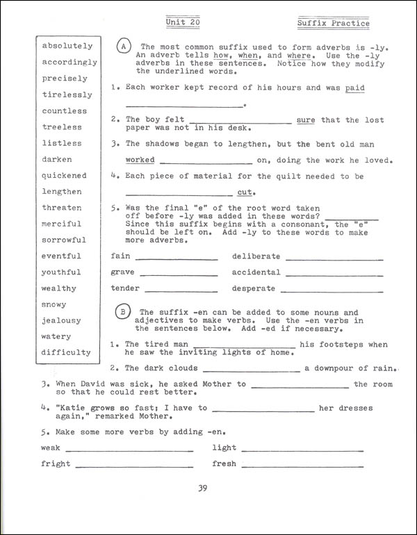 Practical Spelling Workbook Grade 7 Miller School Books