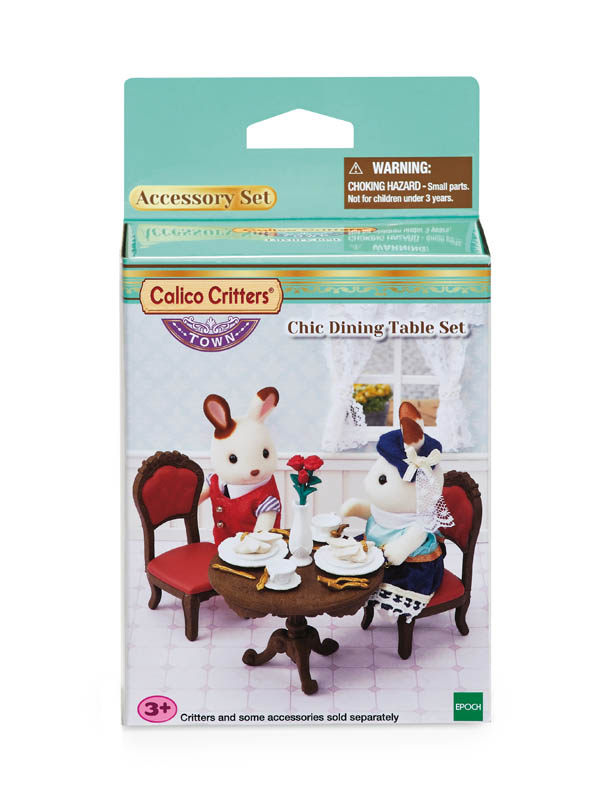 calico critters of cloverleaf corners table