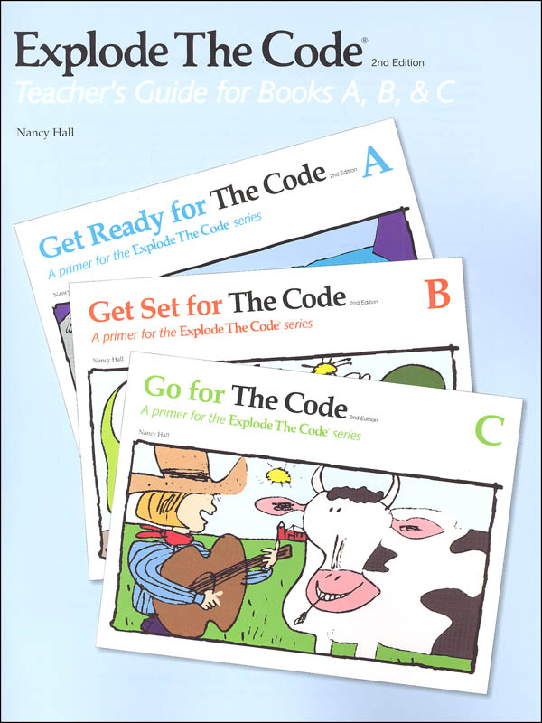 Explode the Code A-C Teacher Guide/Key (2nd Edition)