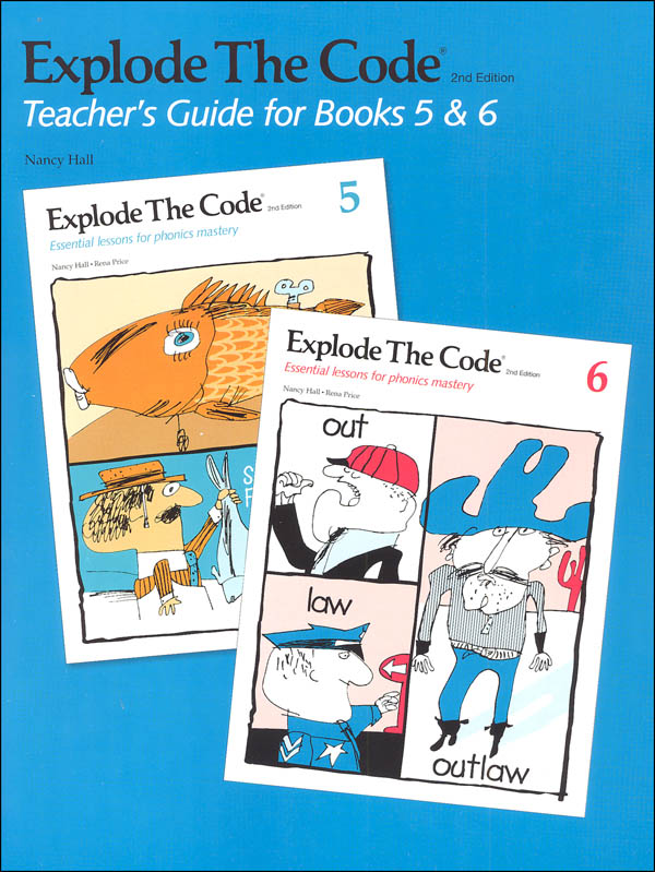 Explode the Code Teacher's Guide/Key Books 5, 6 (2nd Edition)