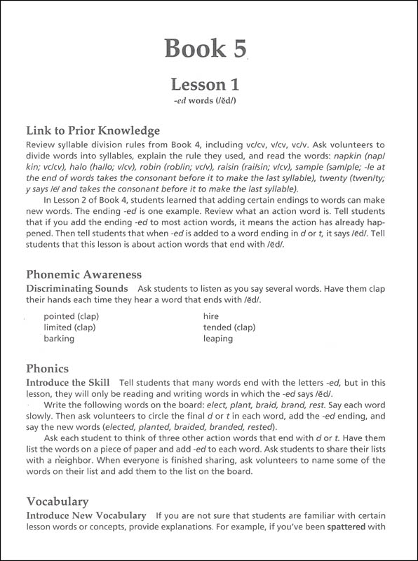 Explode The Code Teacher s Guide Key Books 5 6 2nd Edition