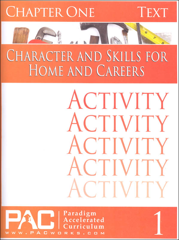 Character & Skills for Home & Careers Chapter 1 Activities
