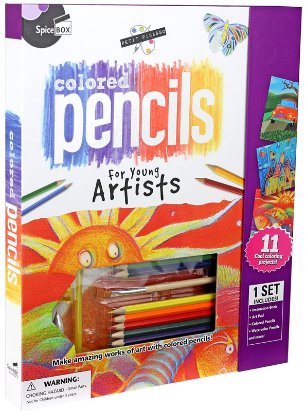 Colored Pencils For Young Artists (Petit Picasso)