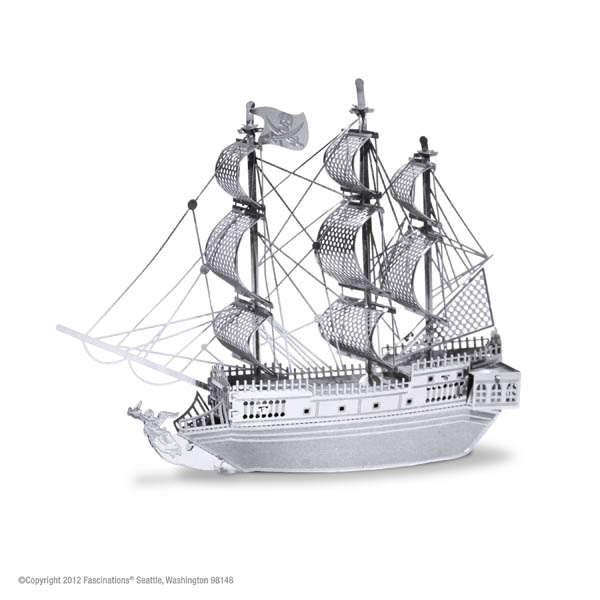 Black Pearl Ship (Metal Earth 3D Laser Cut Models)