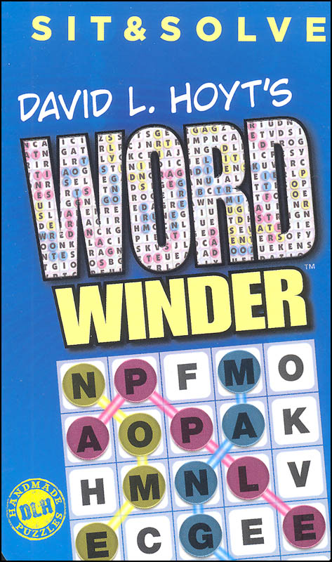 Sit & Solve Word Winder (David L. Hoyt's) | Puzzlewright ...