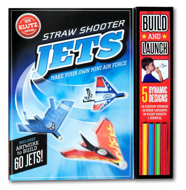 Straw Shooter Jets Klutz Press 9780545647793