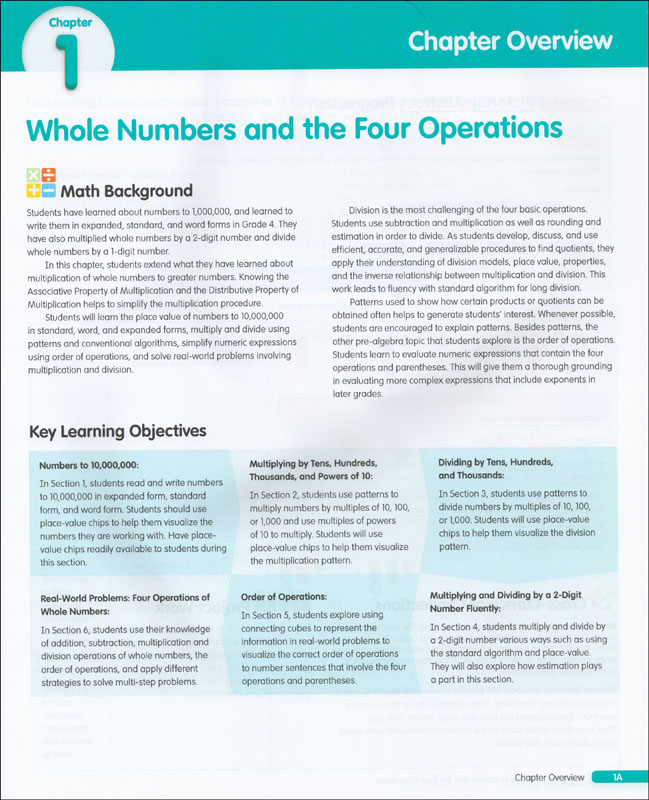 Math In Focus 2020 Teacher Edition Volume A Grade 5 Marshall