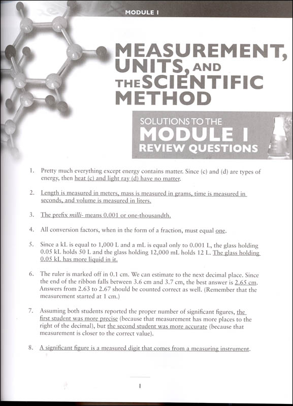 Exploring Creation With Chemistry Solution Manual 3rd Ed. W/ Tests ...