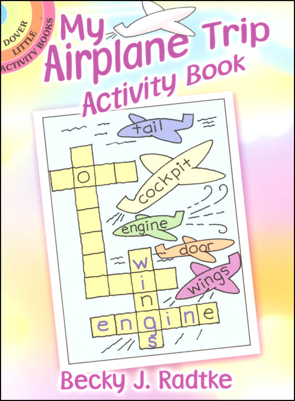 My Airplane Trip Activity Book | Dover Publications | 9780486780740