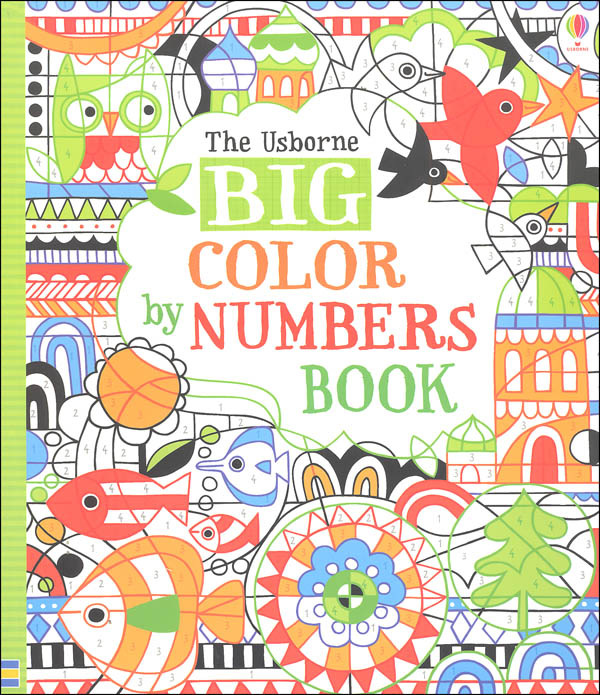 Big Color by Numbers Book EDC / Usborne 9780794516062