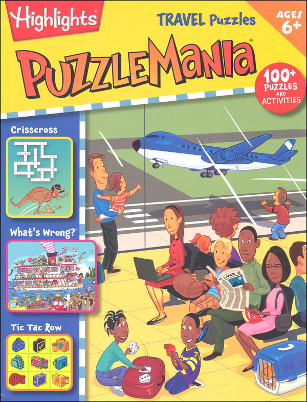 Puzzlemania Travel Puzzles Highlights for Children 9781629792033