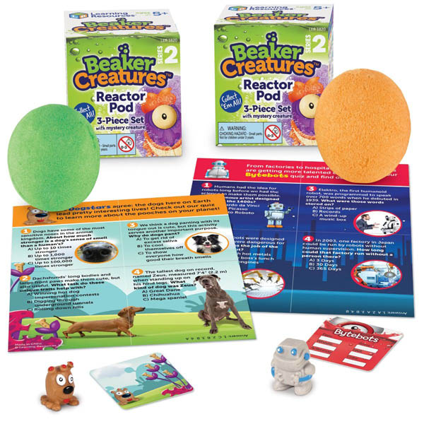 Beaker Creatures Series 2 Reactor Pod Single Learning Resources