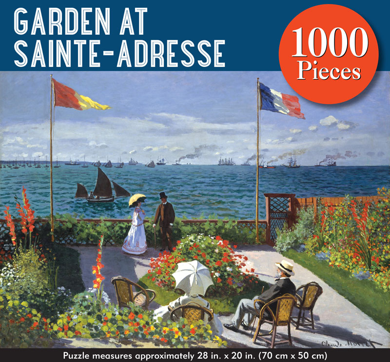 Garden at Sainte-Andresse Jigsaw Puzzle (1000 piece)