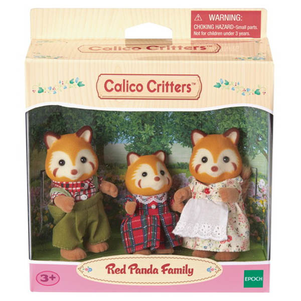 Red Panda Family (Calico Critter) | Calico Critters