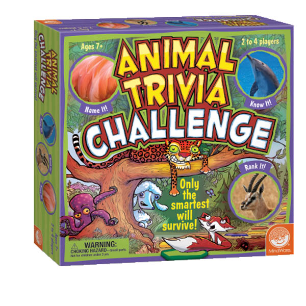 Animal Trivia Challenge Game MindWare