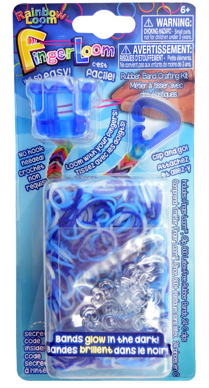 Finger Loom - Rubber Band Crafting Kit | Rainbow Loom