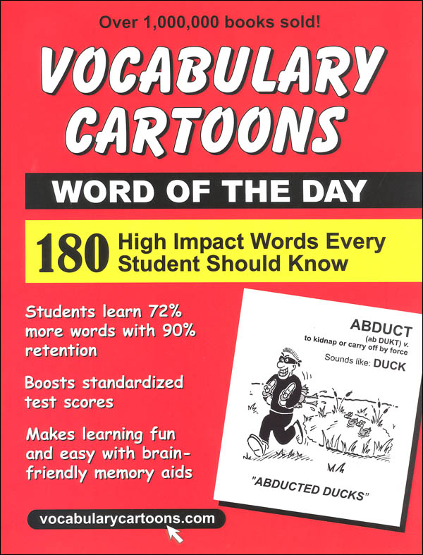 Vocabulary Cartoons: Word of the Day New Monic Books 9780984096619