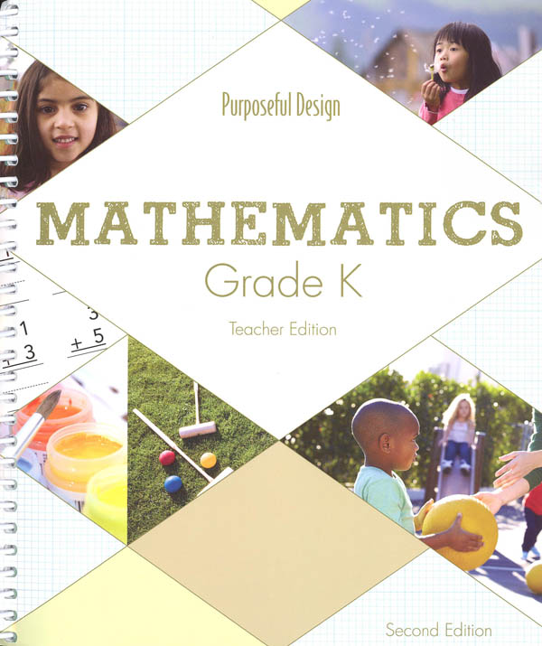 Purposeful Design Math Grade K Teacher with Blackline Masters on CD-ROM 2nd Edition
