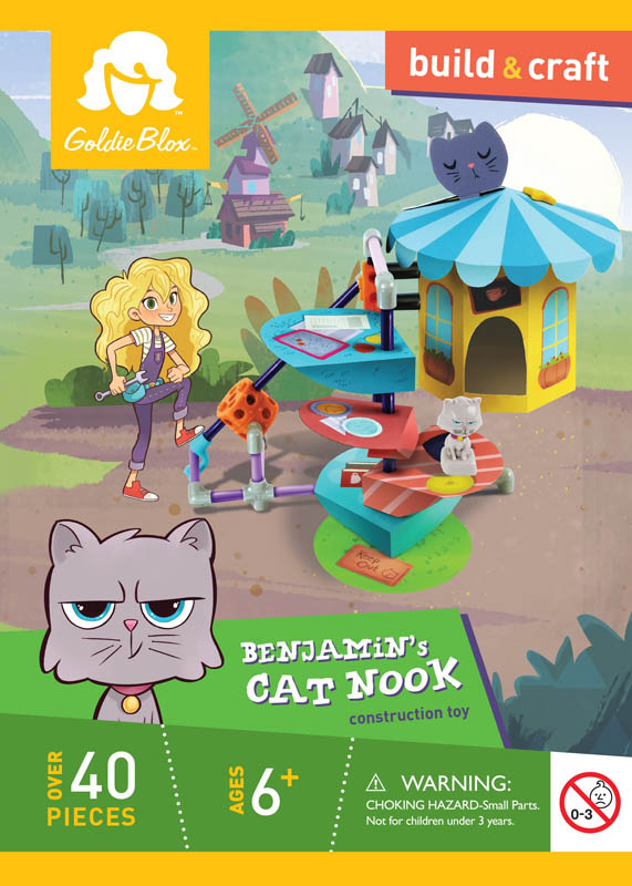 Benjamin's Cat Nook Pet Project GoldieBlox
