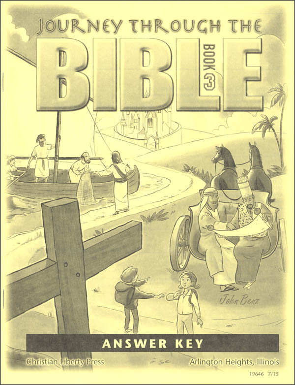 Journey Through the Bible Book 3: New Testament Answer Key