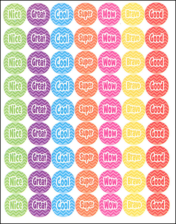 All About Spelling Level 6 Happy Words Stickers