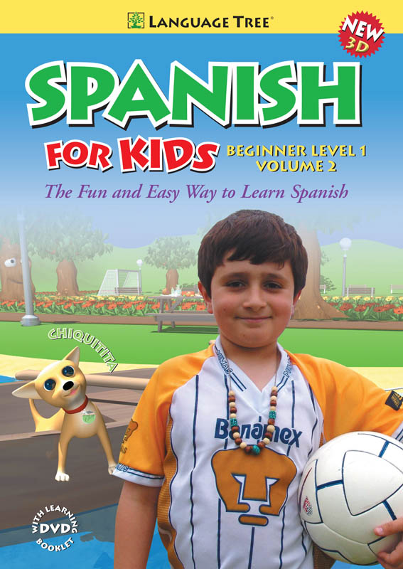 minusválido Compañero Frank Worthley Spanish for Kids Beginner Level 1 Volume 2 DVD | Language Tree 