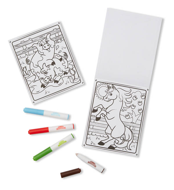 Magicolor Coloring Pad - Farm Animals | Melissa & Doug