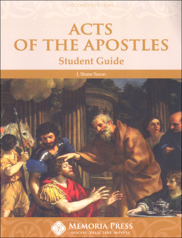 Acts of the Apostles Student Book King James Version